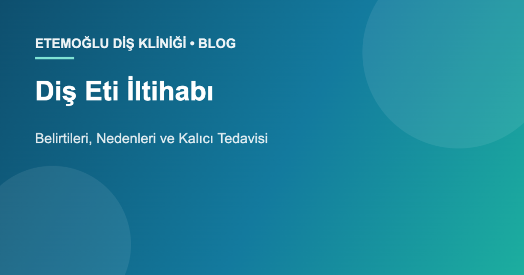 Diş eti iltihabı kontrolü yapan periodontoloji uzmanı