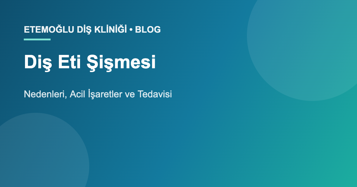 Diş eti şişliği muayenesi yapan diş hekimi